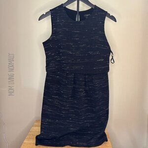 Ann Taylor Petite 6P Black Dress